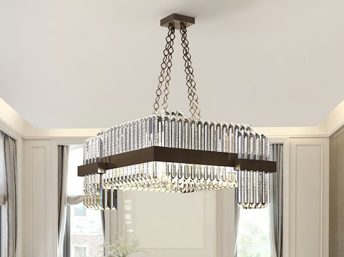 DIAMANTE - LED Lead Crystal pendant lamp _ Patrizia Volpato